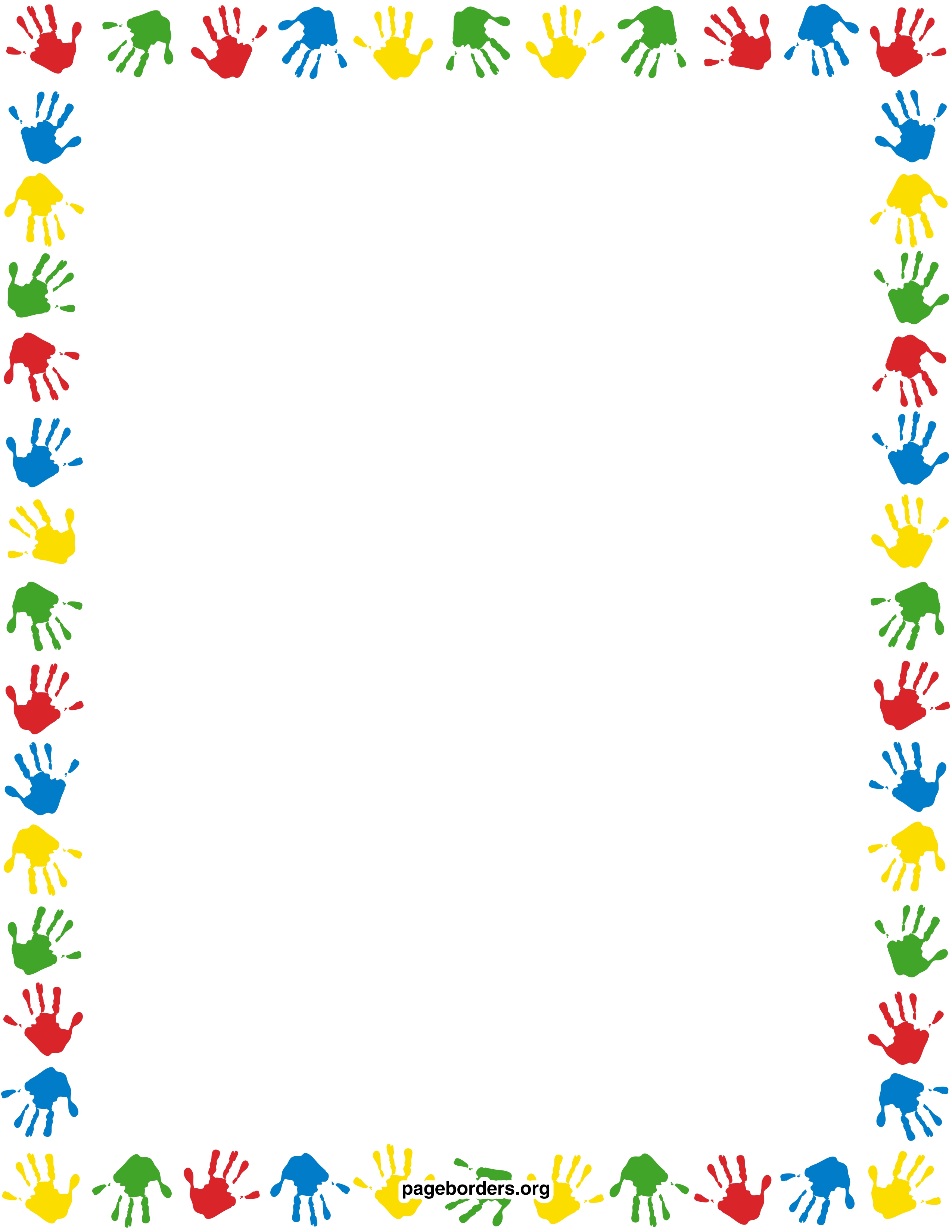 School Clipart Borders And Frames - HD Photos Gallery