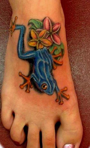 Frog Tattoo | Realistic & 3D Frog Tattoo Ideas | Pinterest