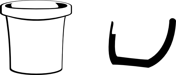 White Bucket Clip Art at Clker.com - vector clip art online ...