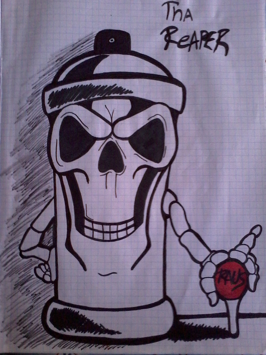DeviantArt: More Like Skull Spraycan :D by MAGGOT-ThaREAPER