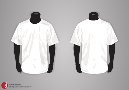 19 Free Downloads Blank T Shirt Template Designs | E-Commerce Gadgets