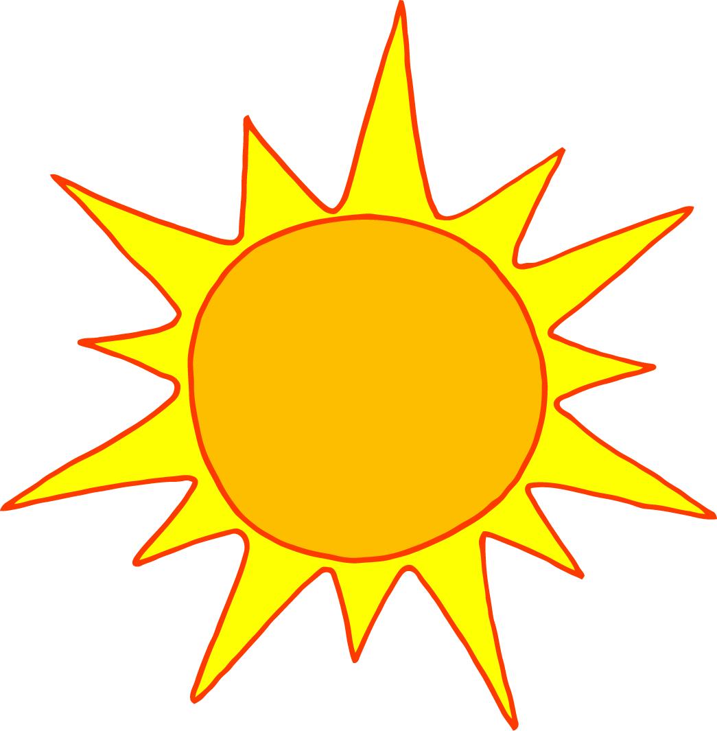 Half Sunshine Clipart