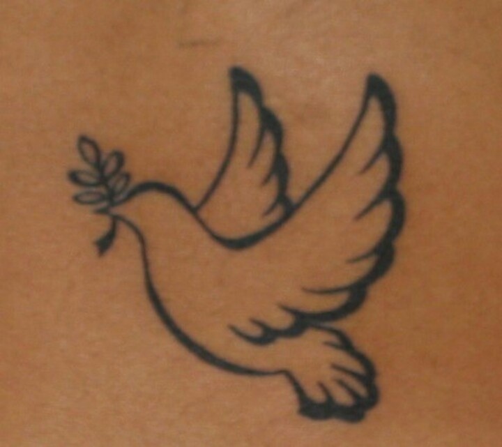 Dove & olive branch tattoo | Tattoo Ideas | Pinterest