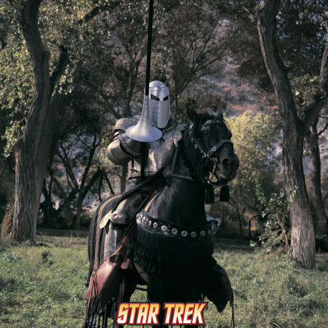 Star Trek: The Original Series, A Knight with a Lance on a Black ...