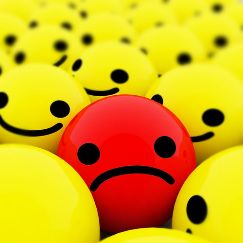 Download Sad Smile Wallpaper For iPad