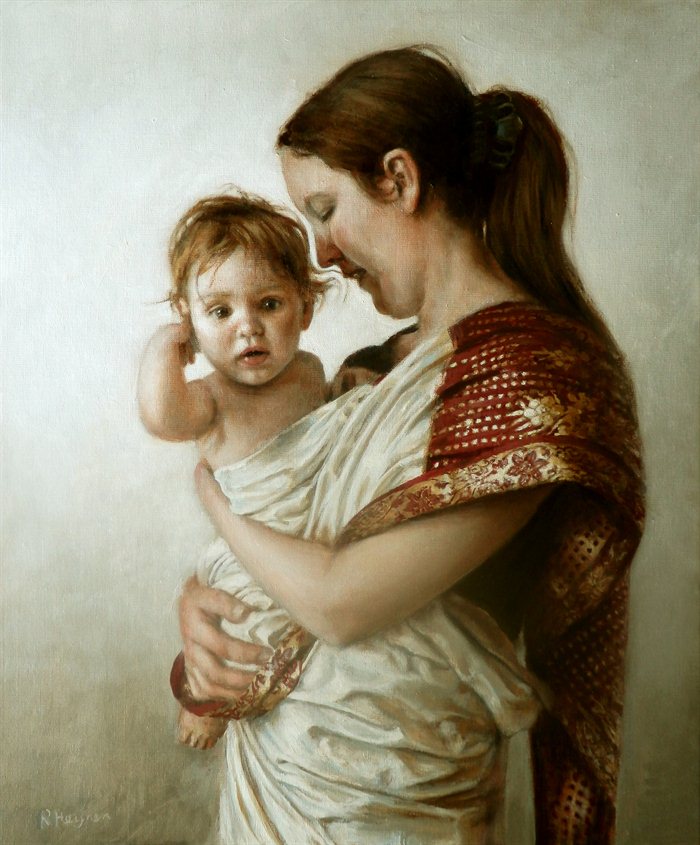 Ralf Heynen painting : Women portraits - Art pics & Design Now ...