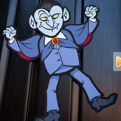 Printable Count Dracula (and witch!) Decoration | Printables 4 Mom