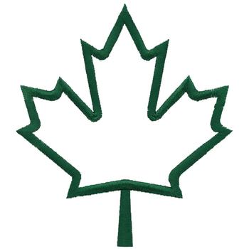 International Embroidery Design: Maple Leaf Outline from Dakota ...