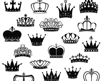 King And Queen Crown Clip Art - Gallery