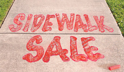 TNWAHM: Back-to-School Online Spa Sidewalk Sale