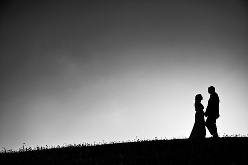 Wedding Silhouette - a photo on Flickriver