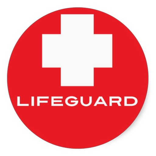 Lifeguard Round Stickers | Zazzle
