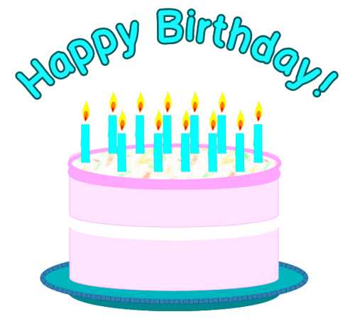 Pin Happy Birthday Clip Art Free Cake on Pinterest