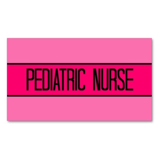Pediatric Nurse Business Cards, 77 Pediatric Nurse Business Card ...