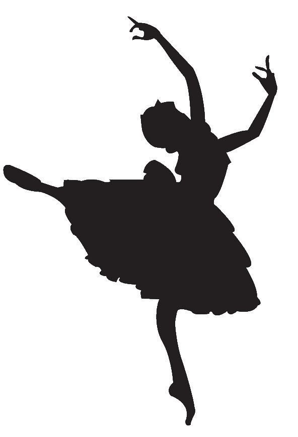 ballerina-silhouette-2.jpg (592×869) | Silhouettes | Pinterest
