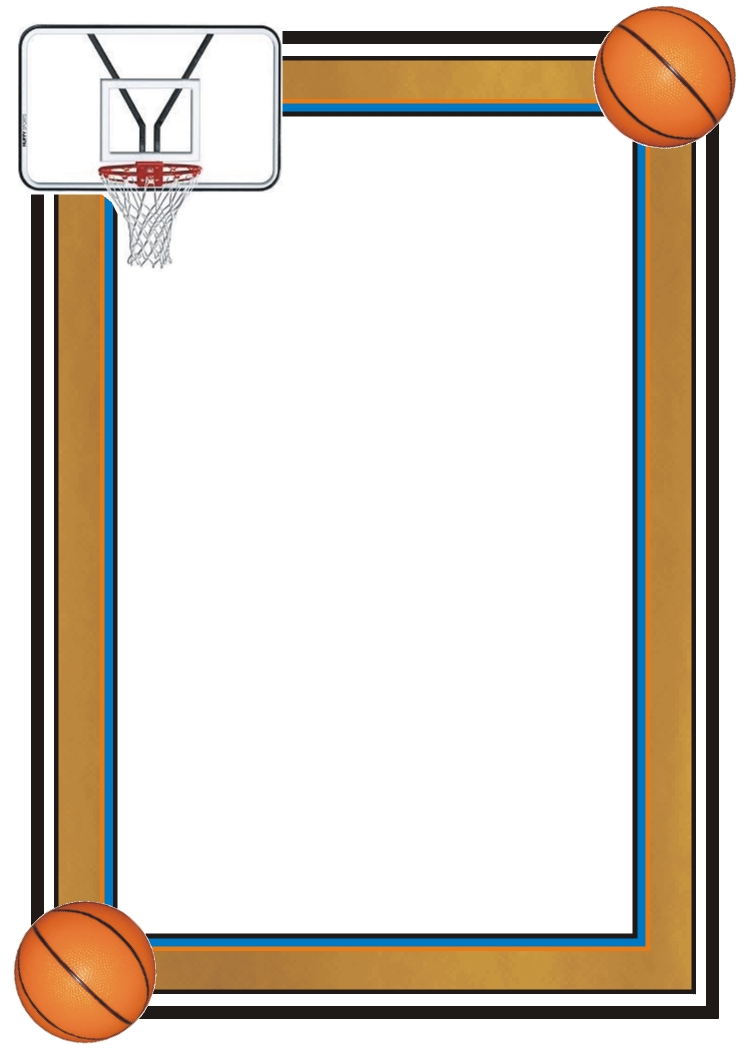 Basketball Page Borders - ClipArt Best