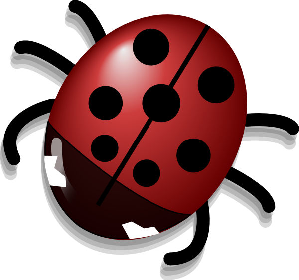 Ladybug 2 clip art - vector clip art online, royalty free & public ...