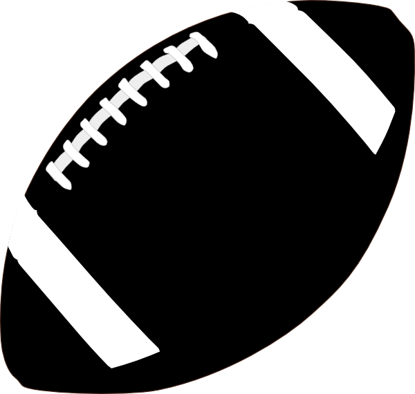 American Football Vector Black And White | Clipart Panda - Free ...