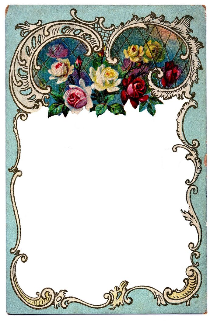 Vintage Frame/Label | Background Paper/Postcards/Tags | Pinterest