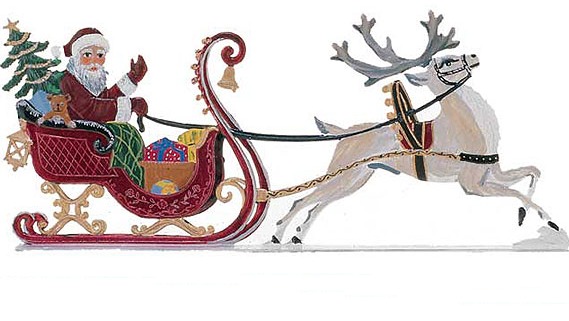 santa sleigh - group picture, image by tag - keywordpictures.