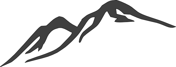 mountain-river-clip-art-black- ...