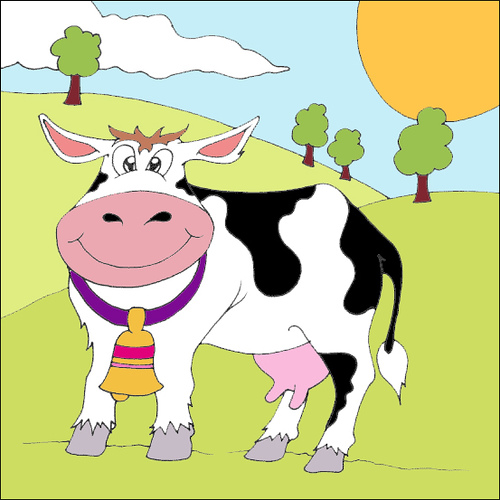 Pix For > Cow Pictures For Children