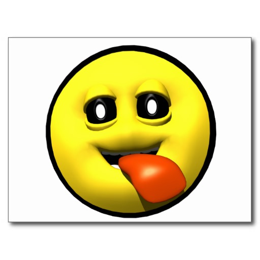 Smiley Emoticon Tongue (A) Sticker | Zazzle
