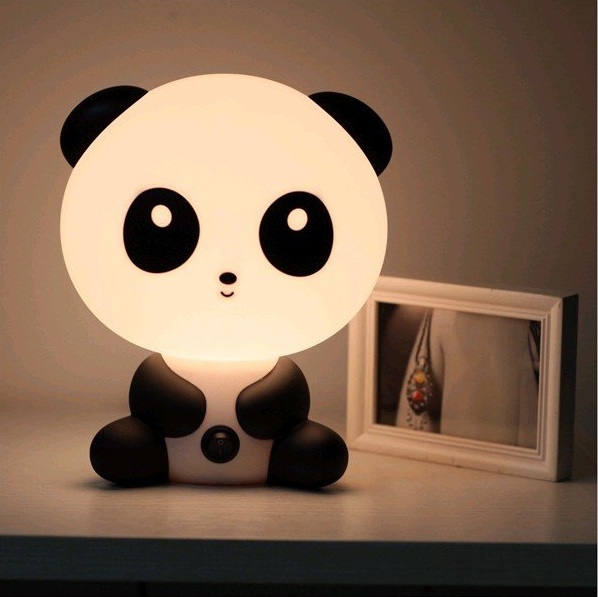Cute Cartoon Baby Kungfu Panda Night Light Lamp Dog Rabbit Bear ...