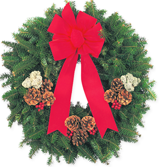 The Wreath Shoppe for Maine Balsam Wreaths: Our Maine Wreath