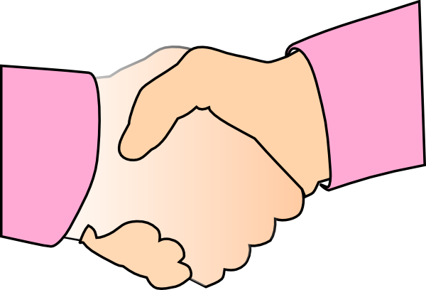 Hand Shake Clip Art at Clker.com - vector clip art online, royalty ...