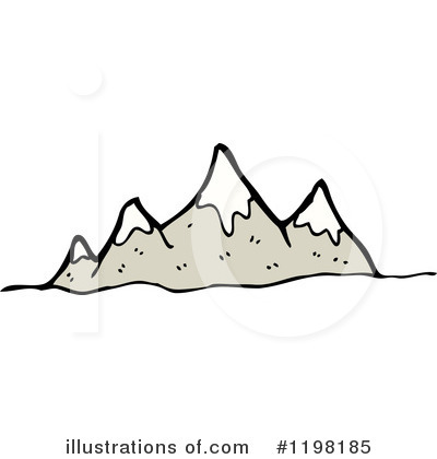 Mountain Sunset Clipart