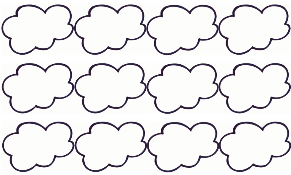 Cloud Letter Template - Invitation Templates