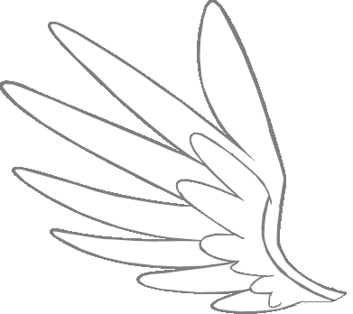 DeviantArt: More Like Big white wing vector by Gut2LuvU