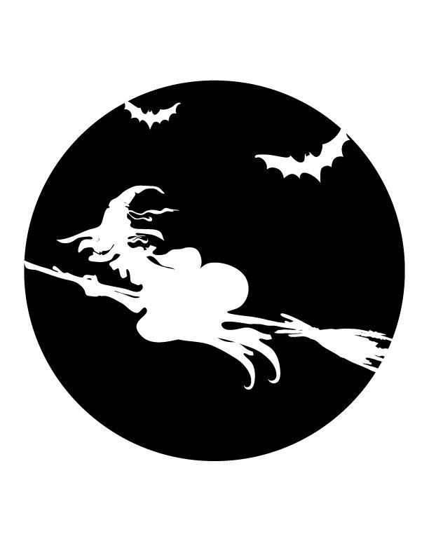 Witch - Free Printable Coloring Pages