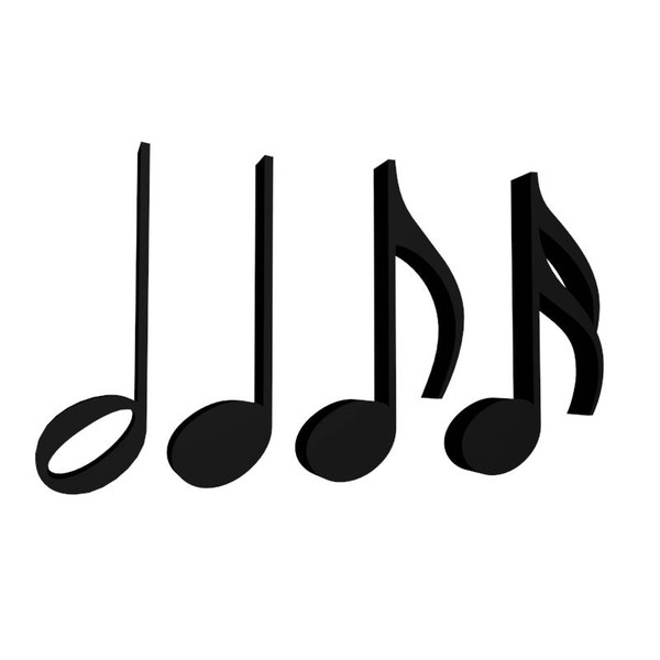 Pictures Of Music Notes And Symbols - ClipArt Best