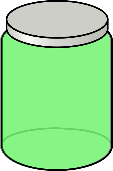 Green Jar Clip Art at Clker.com - vector clip art online, royalty ...