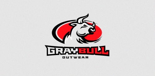 Gray Bull logo • LogoMoose - Logo Inspiration