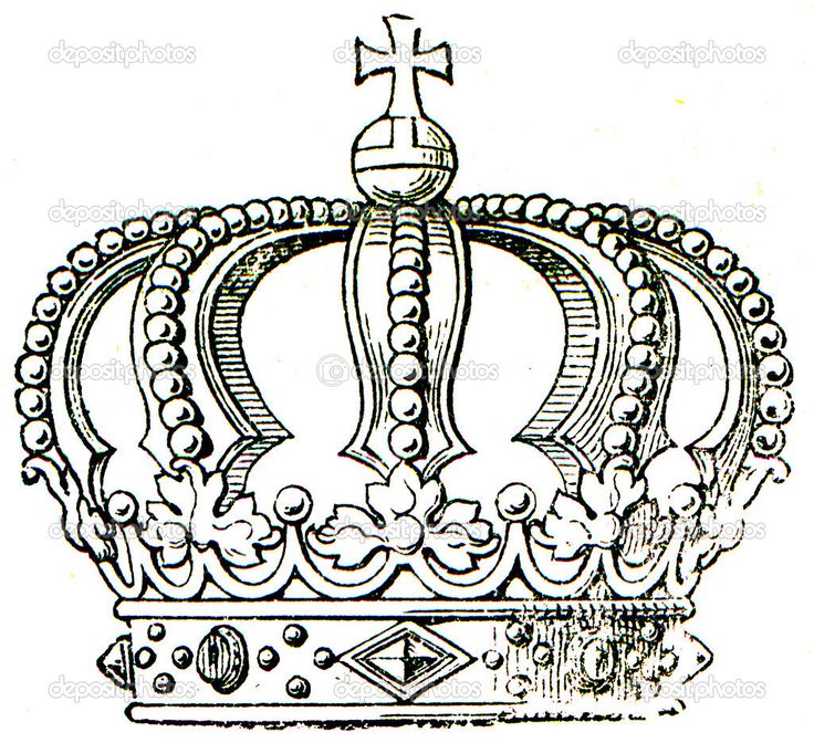 depositphotos_11878051-Tipical-royal-crown.jpg (1024×935) | Crown ...