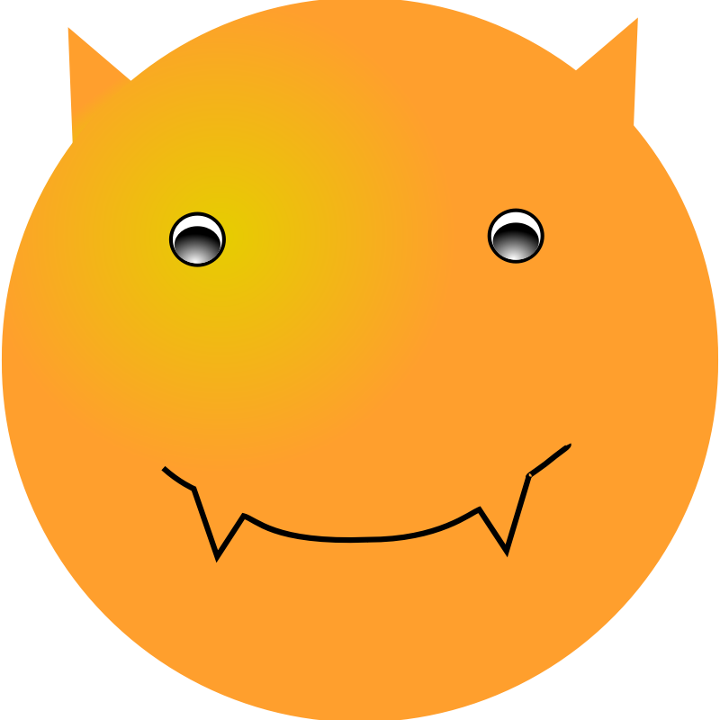 Clipart - Smiley: Devil