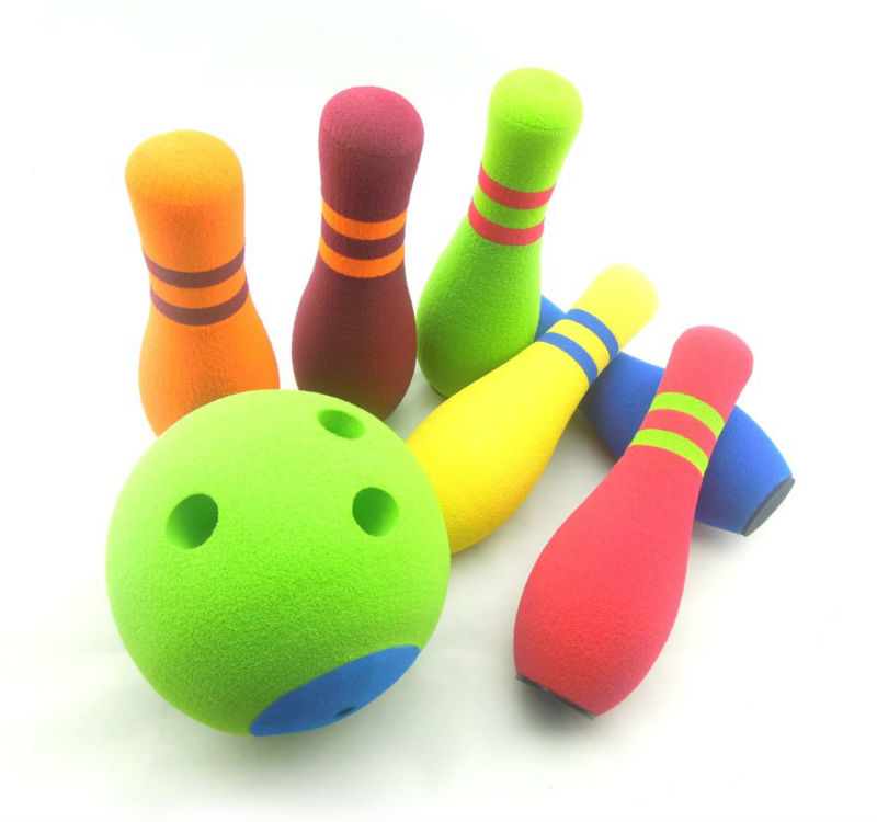 Wtwy Kids Plastic Toy Inflatable Soft Bowling Set - Buy Soft ...