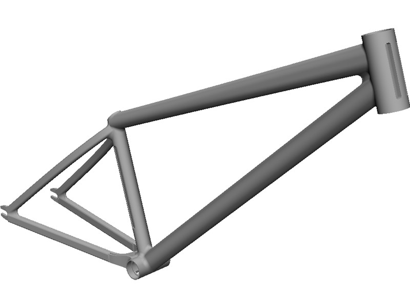 Dirt Bike Frame 3D CAD Model Download | 3D CAD Browser