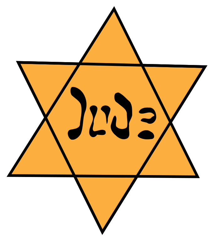 File:Yellow star Jude Jew.svg - Wikimedia Commons