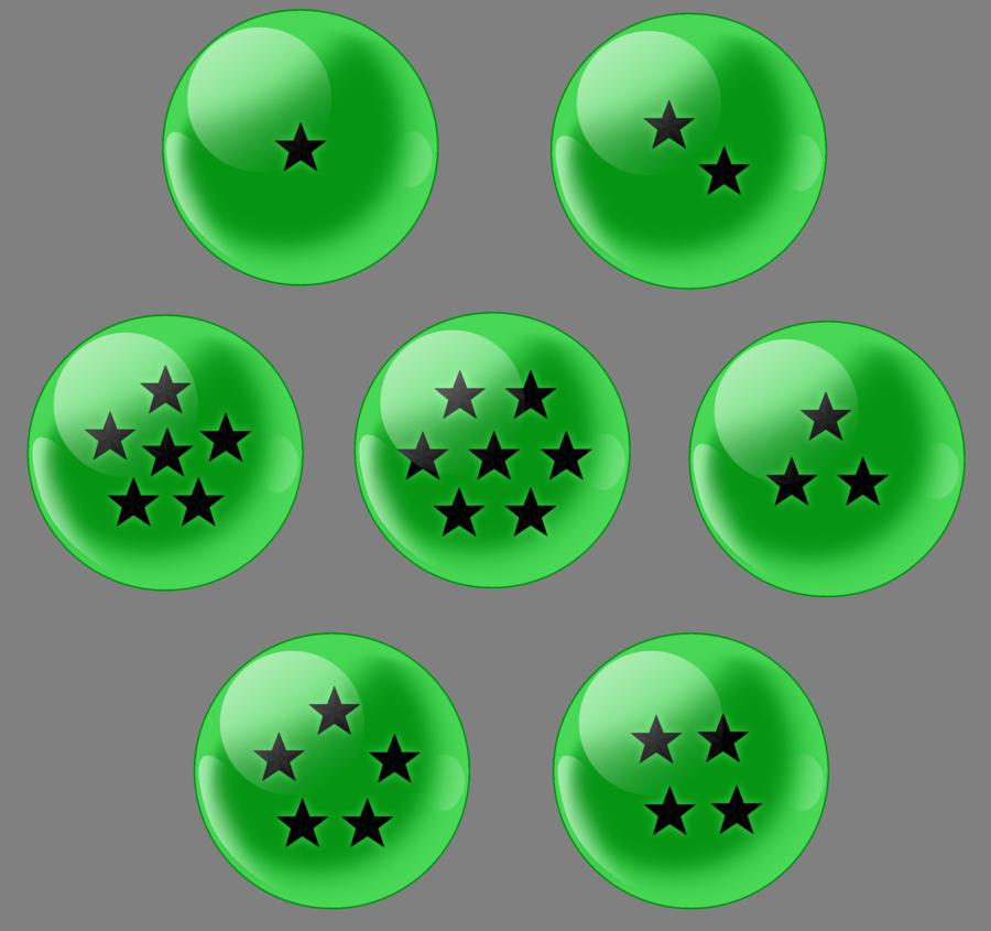 Black Star Green Dragon Balls - Ultra Dragon Ball Wiki