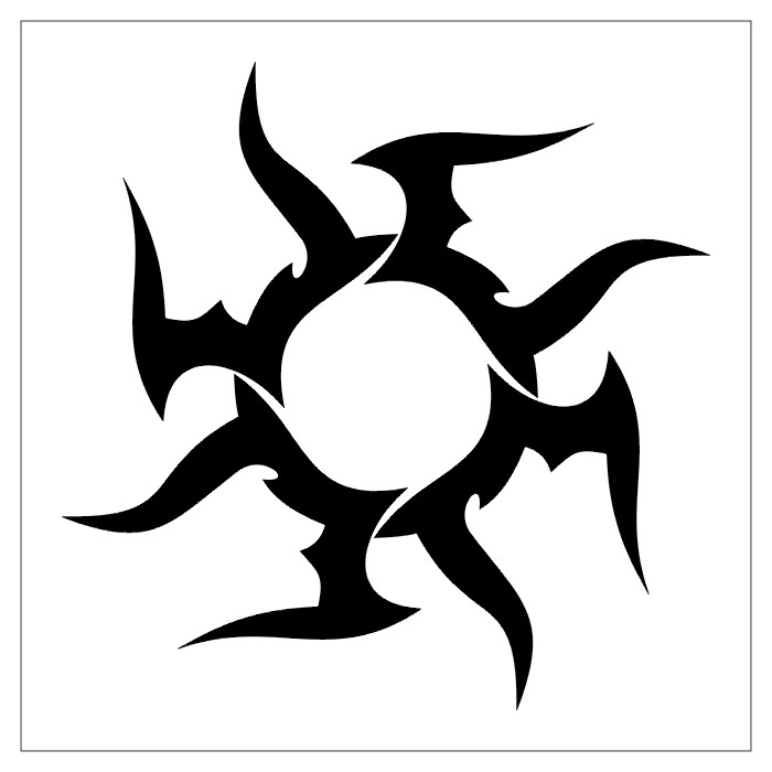 TATTOOS: Circular Tattoo Stencils # 2