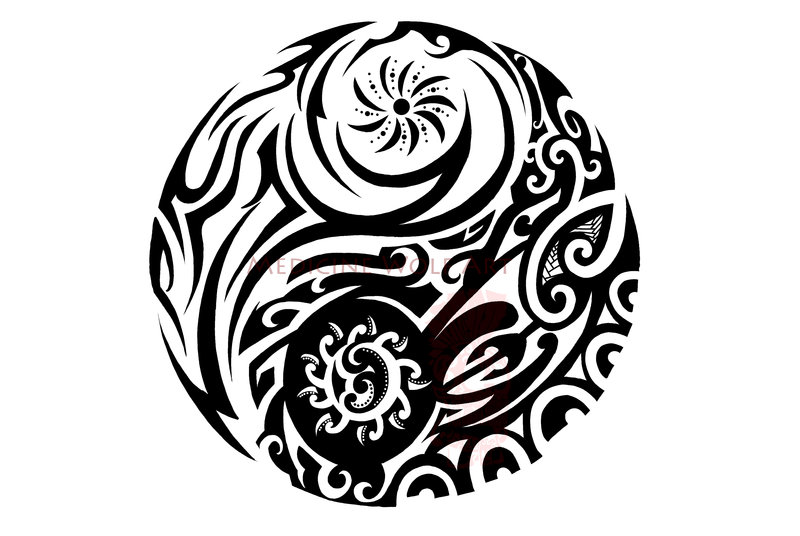 Maori Yin Yang by IkaikaDesign on deviantART