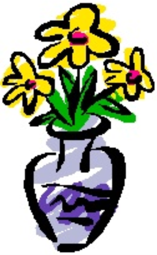 Vase Of Flowers Clip Art - ClipArt Best