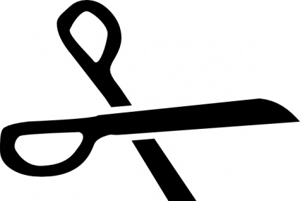 Scissors Black Silhouette clip art - Download free Other vectors