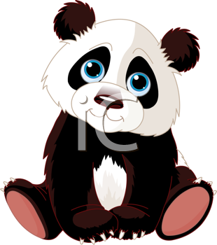 Royalty Free Panda Clip art, Bear Clipart