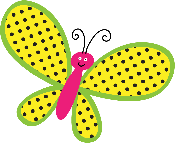 Yellow Butterfly Clip Art - ClipArt Best