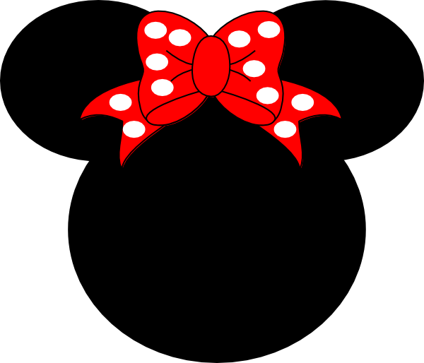 Pink Mouse Bow clip art - vector clip art online, royalty free ...